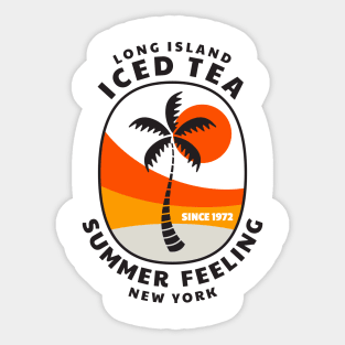 Long island iced tea - New York Sticker